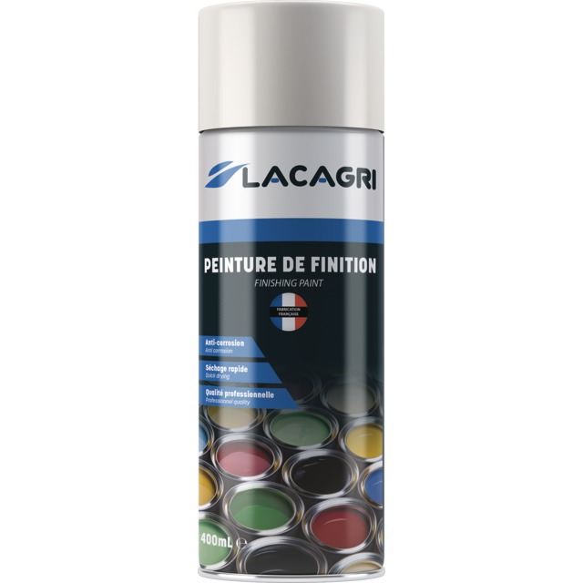 Peinture de Finition Blanc Perle Aerosol 400ML Lacagri référence fournisseur 271071